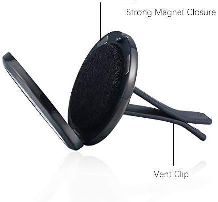 Miniatura 2 de Mesinya - Difusor de ambientador surtido (1.18 pulgadas) de acero inoxidable, almohadillas de fieltro para aromaterapia, aceite esencial, clip de