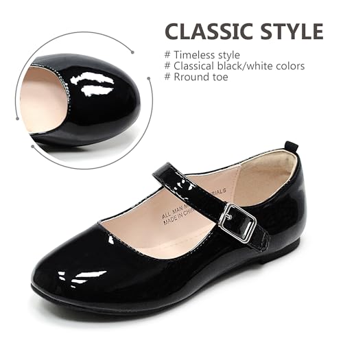 LseLom Girls Mary Jane Dress Shoes for Wedding, Party (Little Kid/Big Kid)2