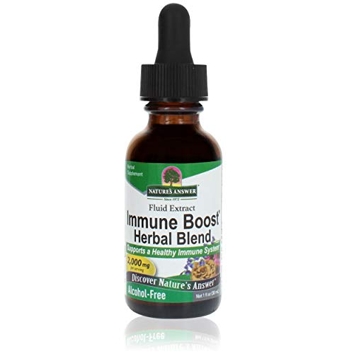 Nature's Answer Alcohol-Free Immune Boost, 1-Fluid Ounce | Natural Immune Support | Gluten-Free | Kosher | Single Count
