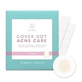 [NEW PACKAGING] Cover Dot Acne Care - Hydrocolloid Waterproof Clear Pimple Absorbing Acne Patch - 24 dots