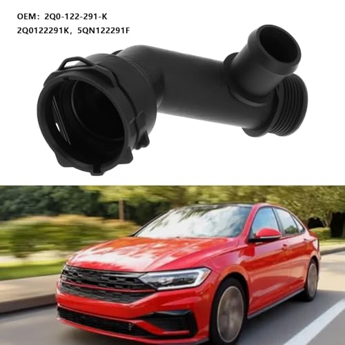 SG Store Kühlerschlauchverbinder 2Q0-122-291-K 2Q0122291K 5QN122291F Kompatibel mit VW Atlas Kompatibel mit Jetta