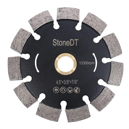 4.5 Inch Diamond Tuck Point Blade for Mortar Joint Removal-7/8-5/8"