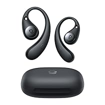 Baseus Eli Sport2 Open Ear Cuffie, Cuffie Sportive Open Ear con Curva di Comfort a S, 45H di Autonomia, SuperBass 2.0, IPX7, Bluetooth 6.0, Chiamate Chiare con 4 Microfoni AI