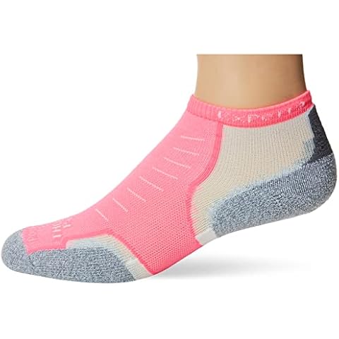 Thorlos Experia No Show Socks - Electric Pink Cover
