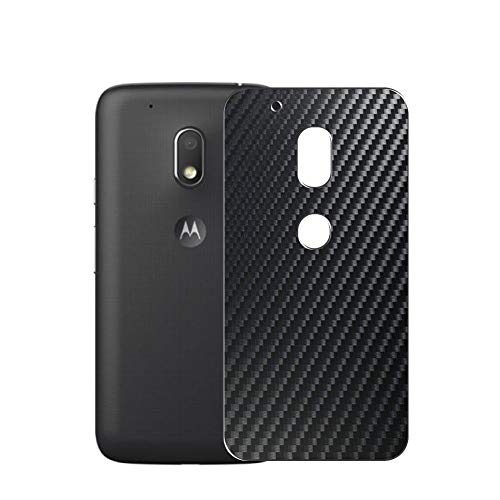 ノーブランド品 VacFun Lot de 2 Film de Protection d'écran Arrière, compatible avec Motorola moto g play, Film Arrière en Noir Fibre de Carbone Skin...