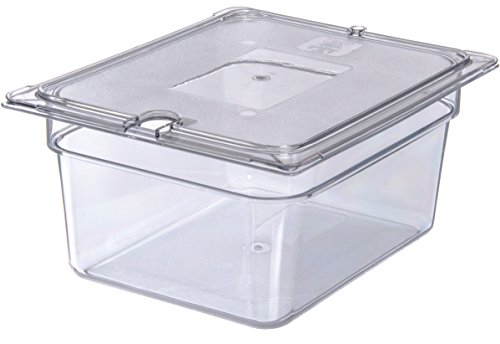 Poêle 1/2 GN polycarbonate transparent Utopia Ca10222b07 bac gastronome 15 cm