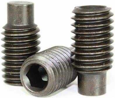 Socket Set Screws Full Dog Point M8-1.25 x 30mm (Quantity: 10) Alloy Steel, Metric Class 14.9-45H, Thermal Black Oxide, Hex Socket Drive