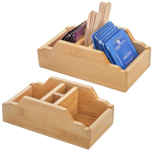 Dicunoy Bamboo Sugar Packets Holder
