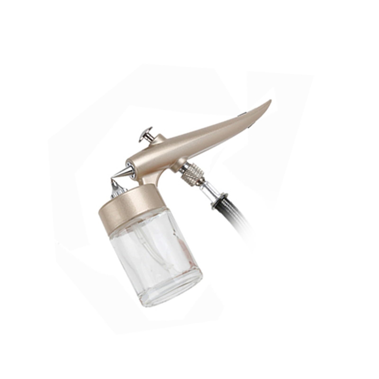 Natryskiwacz Dwufunkcyjny przenośny aerograf, pistolet do malowania natryskowego, 20 cm³, kubeczek, konstrukcja niewymagająca czyszczenia(B)