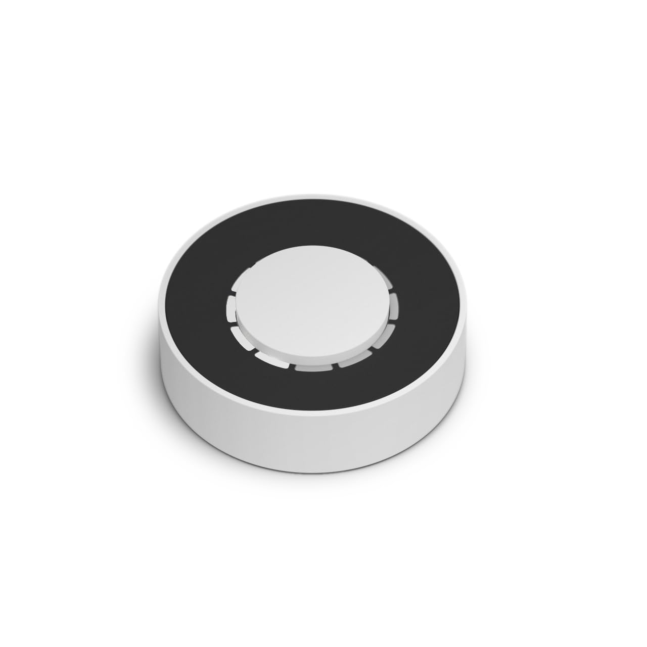 Flic Twist | Smart Home Controller | Works with Matter, Alexa, SmartThings Through Any Flic Hub (Black & White)