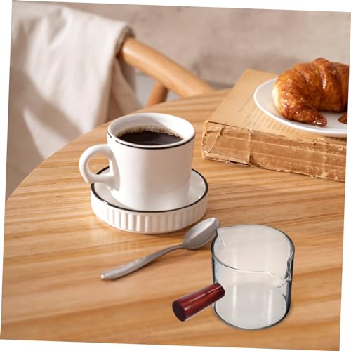 Tasses à mesurer en borosilicate Cabilock avec double bec pour café précis