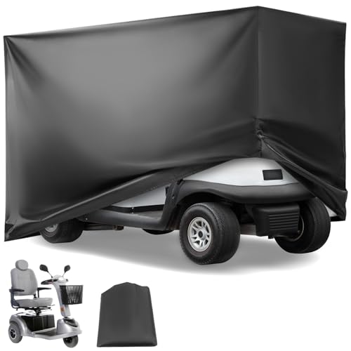 QWORK Mobility Scooter Cover 140 x 66 x 91 cm 210D Oxford Waterproof Wheelchair Protect Cover