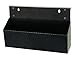 Triton Products KTI-72460 MagClip Powder Coated Steel Magnetic Tool Box 12-Inch L by 3-1/2-Inch W by 5-Inch H, Black