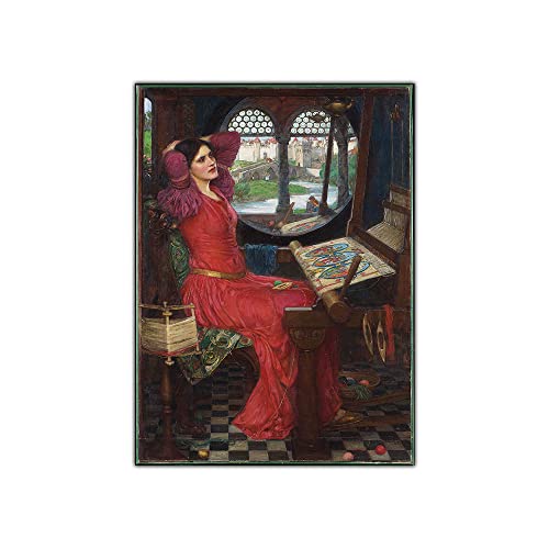 Peinture 5D à faire soi-même Lady of Shalott broderie diamant art