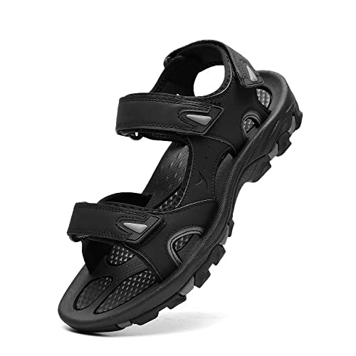 Gyeice Mens Sandals Comfortable Open Toe Beach Sandal Outdoor Summer Sport Sandals