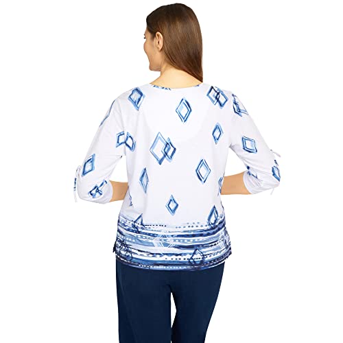 Haut petite taille fluide pour affiner la silhouette et sublimer le buste