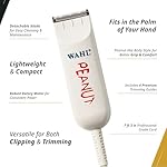 Wahl Professional Peanut Trimmer Corded Lightweight Powerful Rotary Motor Includes 4 Trimming Guides Accessories - Image 4