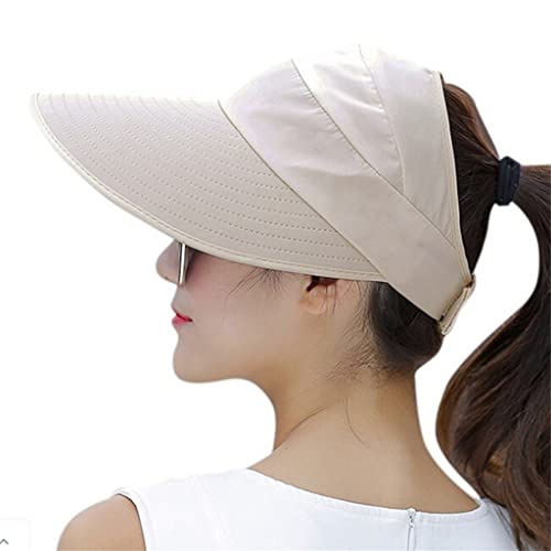 Chapeau de plage pliable pour vos vacances d'été - Grand chapeau de soleil élégant