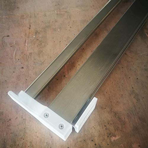 Support de rangement coulissant garde-robe rail push-pull robuste 23,6 pouces - 3