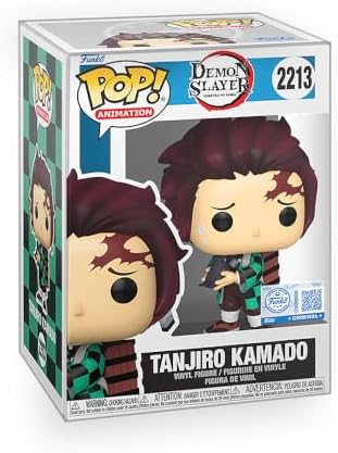 Epic Collectibles Pop Anime: Demonslayer - Tanjiro with Crow Vinyl Figure image 5