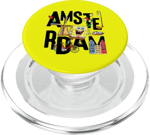 Bob Esponja Oficial Squarepants SB Amsterdam PopSockets PopGrip para MagSafe