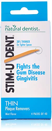 Stim-U-Dent Plaque Removers Thin Mint 160 Each (Pack of 3)