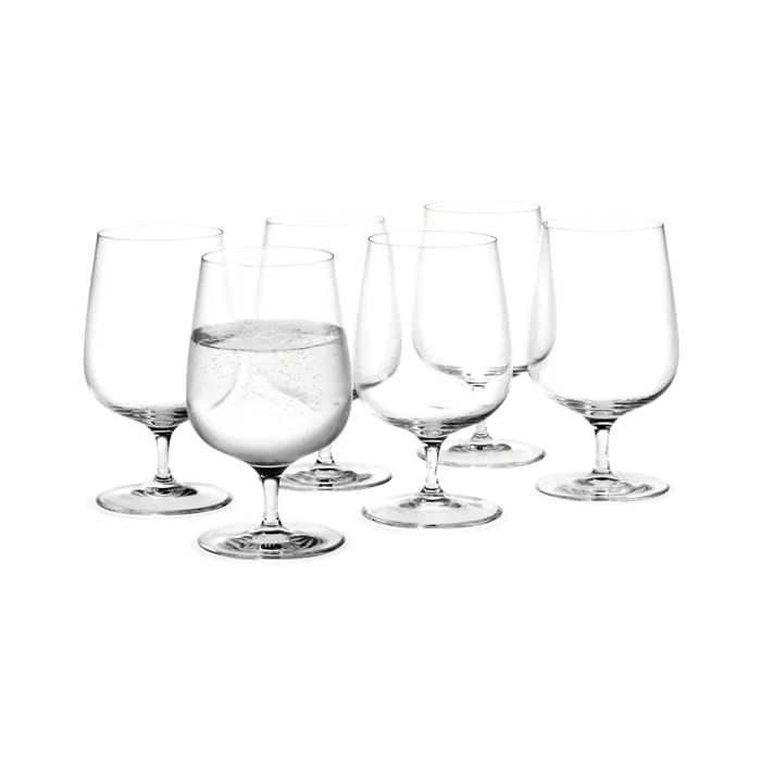 HolmegaardBouquet Tumbler Clear 6 Pcs H 5.7 in Dia 3.3 in 12.8 oz