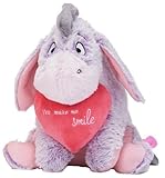 UKToyworld Winnie l'ourson Peluche Eeoyre 30,5 cm Love WTP Eeoyre Cœur Soft Tot