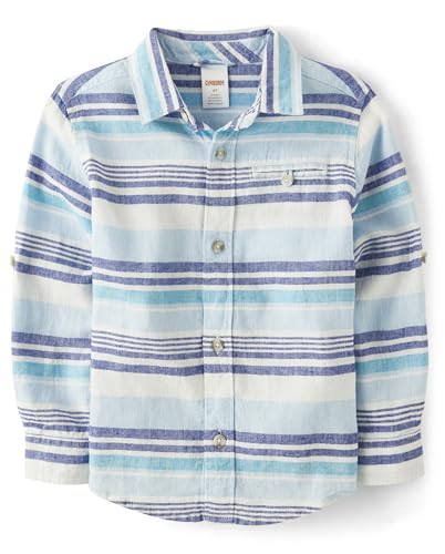 Image of Gymboree Boys' and Toddler Long Sleeve Button Up Shirt