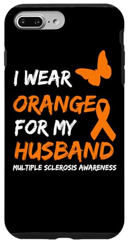 I Wear Orange For My Husband Multiple Sclerosis Ribbon �X�}�z�P�[�X iPhone 7 Plus/8 Plus �p