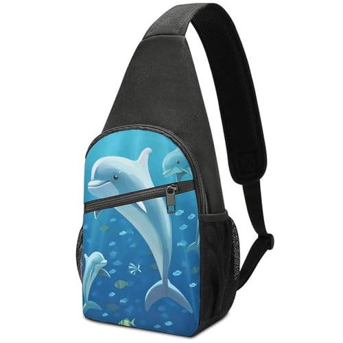 Mochila Sling bag pequeña para mujer y hombre miniatura 1