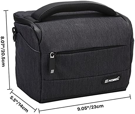 G-raphy Camera Shoulder Bag Canvas Camera Case Messenger Bag for SLR DLSR Camera and Accessories