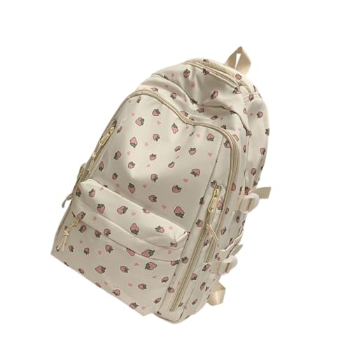 Large Capacity Backpack Casual Daypacks Student Bag Aesthetic Backpack Simple Rucksack Travel Bag for Teens Girls