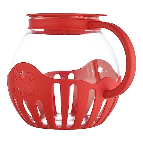 Palomitero Microondas | Máquina Para Hacer Palomitas de Maíz | Máquina Multifuncional Hacer Palomitas De Maíz | Vidrio De Borosilicato Seguro Para La Temperatura, Apto Para Lavavajillas