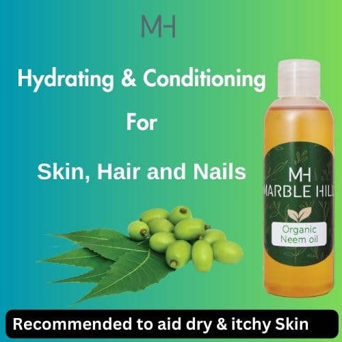 Organic Neem oil for Scabies and Skin. Moisturising for psoriasis dry skin. All ages, men and women 100ml - Image 2