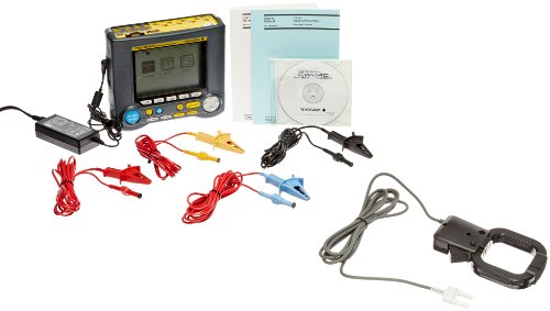 Yokogawa CW240 Clamp-on Power Quality Meter with Power Cord UL/CSA Standard and Four Flexible Type Clamp-on Probes for 3000A