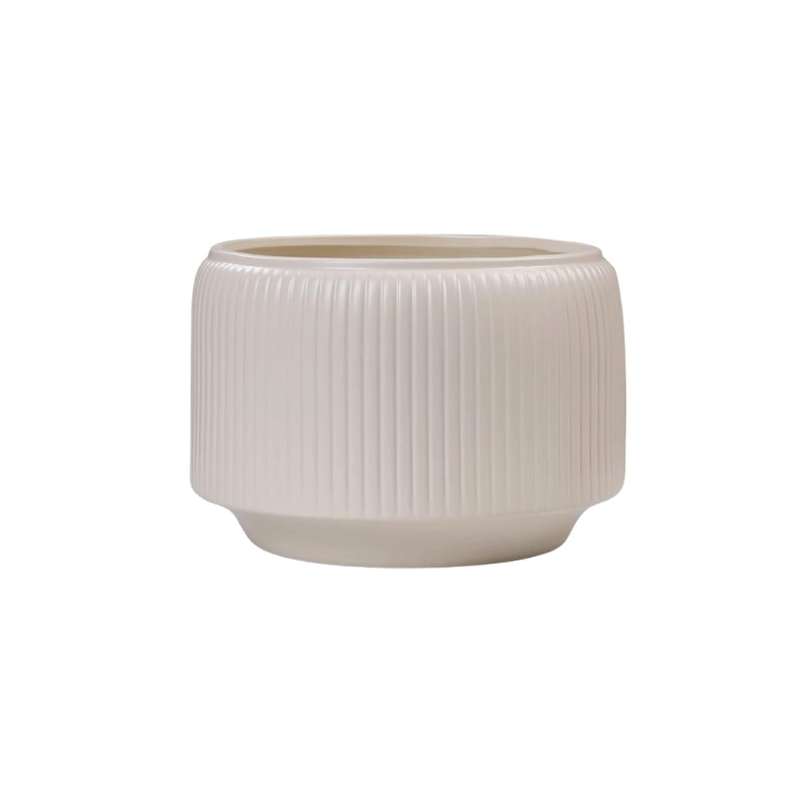 WxuuLTGJR Round Flower Pots Indoor Planters with Drainage Hole