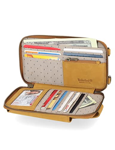 Timberland Women's RFID Leather Phone Crossbody Wallet Bag2