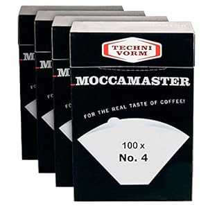 Moccamaster Filter Nr. 4, 4 x 100 Stück