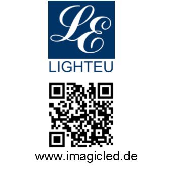 LIGHTEU, 12 V 6 W (12 x 12 x 1,7 cm) de luz de techo super fácil