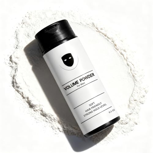 Hair Texture Powder For Men, Hair Powder Men Styling Powder, Hair Volume Powder, Hair Thickening Powder - Adds Natural Volume, Texture & Grip | Lasts All Day, No Grease Or Residue