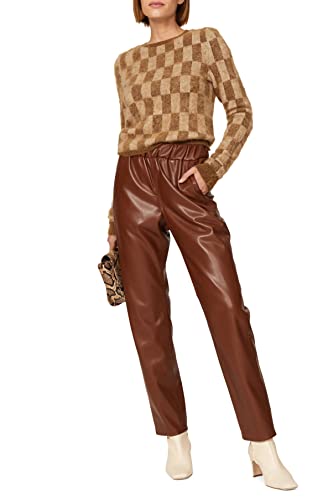 Image of Nanushka Women's Feline Check Sweater