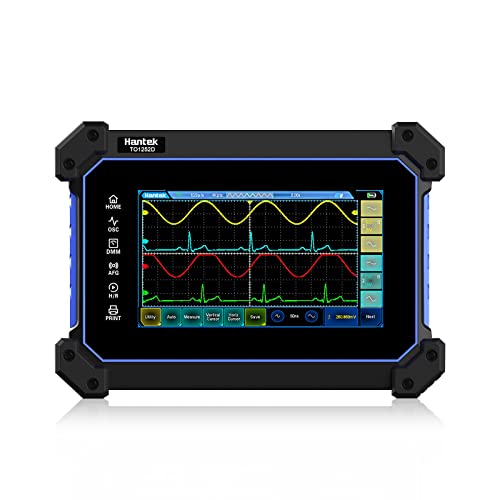 Image of Hantek Digital 2+1CH Channel Oscillocope Signal Generator Spectrum Analyzer 250MHZ 1GSa /S+ Multimeter 3 in 1 Type C +8M Large Storage(TO1252D)