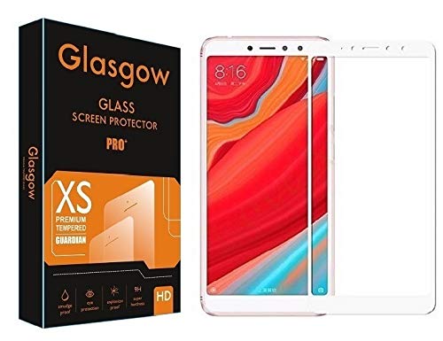 Glasgow |For Mi Redmi Y2 | Tempered Glass Screen Protector Guard | Full Glue Curved Tempered Glass | Bubble Free Installation | Gorilla - White (B07WGPVQCN) Amazon Price History, Amazon Price Tracker