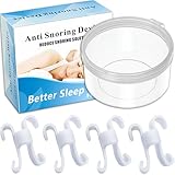 Nasal Dilators for Sleeping & Breathing - 4 Pack Anti Snoring Nose Clip to Improve Airflow & Snoring - Nose Opener Anti Snoring Devices for Men and Woman