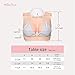 Minaky Realistic Silicone Breastplate Breast Forms for Crossdressers Drag Queen Mastectomy Transgender (B CUP, NO.1 Silk Cotton Filler)