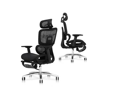 Cadeira De Escritório Ergonômica T03 Mesh (Preto)