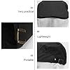 HOMOCONO Black Cotton Kitchen Working Hat for Women Chefs, Multi-Purpose and Breathable Cooking Hat with Simple Design, for Restaurant Uniforms, #2