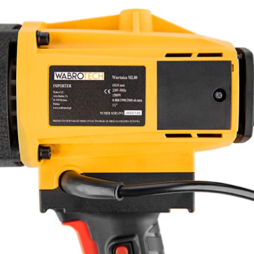 WABROTECH WT112 Kernbohrgerät Handgeführt an Neigbarer Kernbohrständer (60mm) mit Rädern - Diamant Kernbohrmaschine mit… – Bild 8