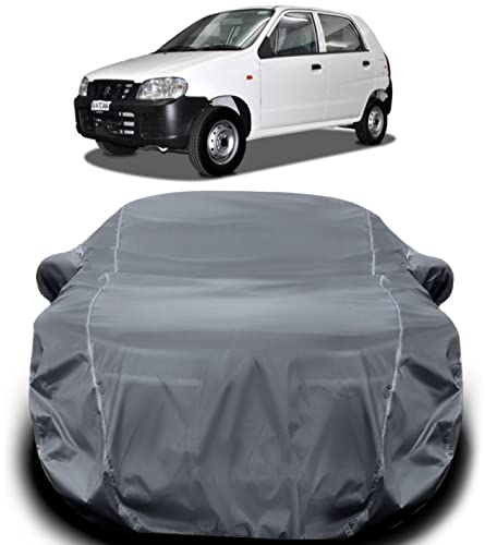 Image of Alto Car Cover - Waterproof Body Protection with Triple Stitched Elastic (Grey Look)